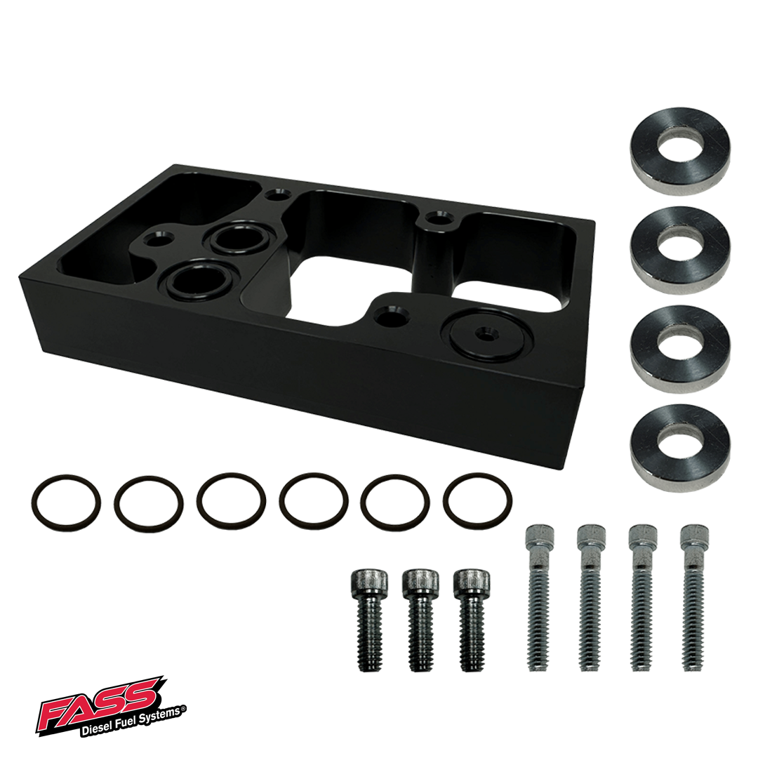 FASS Drop-In Series Diesel Fuel System for Ford 2017-2025 Powerstroke 6.7L with Ford Spacer Kit