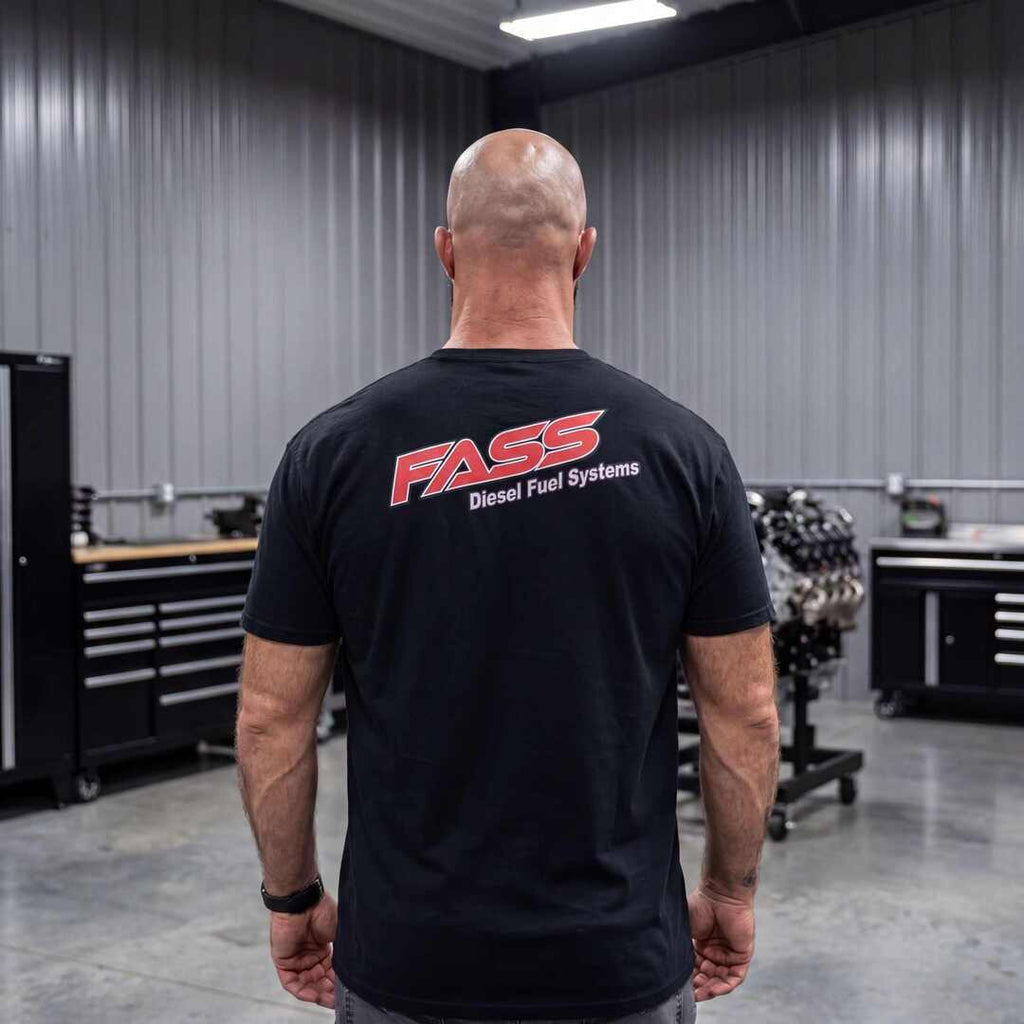 FASS FUELED BY FASS - SMALL, BLACK