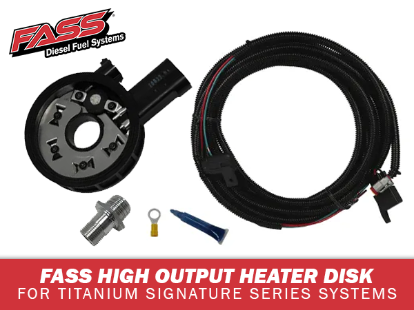 FASS High Output Heater Disk for Titanium Signature Series Systems