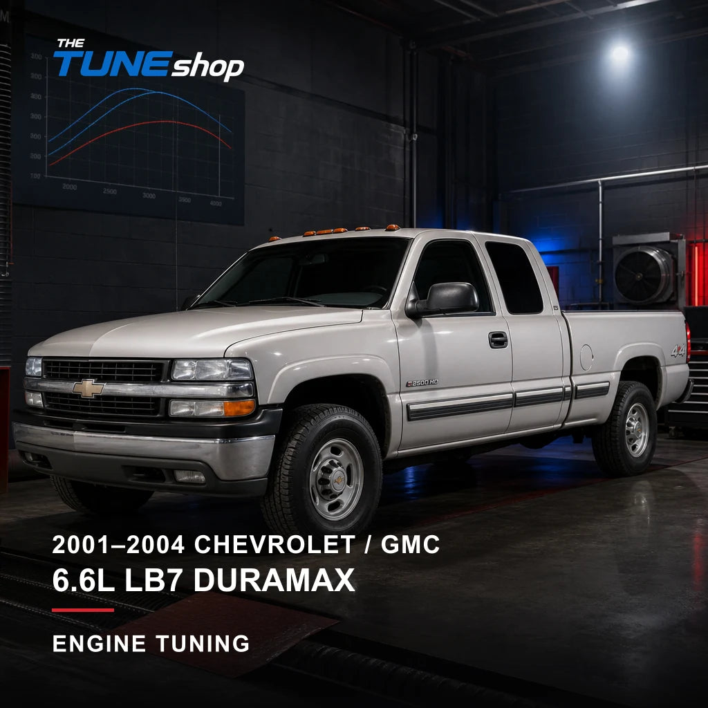 2001–2004 Chevrolet / GMC 6.6L LB7 Duramax engine tuning by The Tune Shop