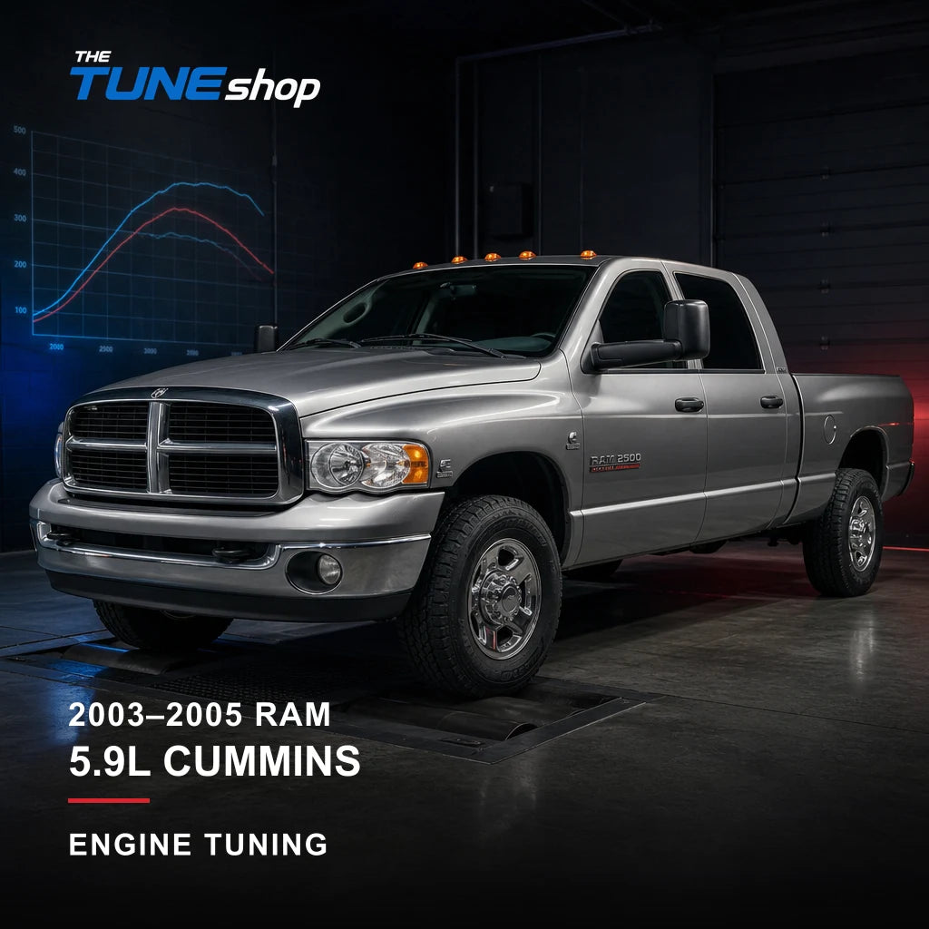 2003–2005 Ram 5.9L Cummins engine tuning by The Tune Shop