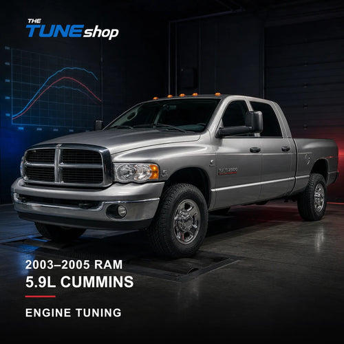2003–2005 Ram 5.9L Cummins engine tuning by The Tune Shop