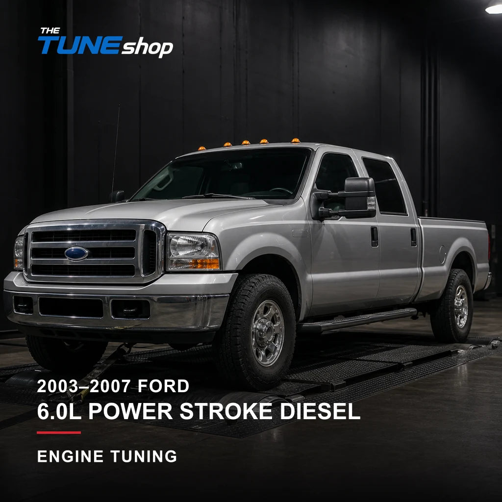 2003–2007 Ford 6.0L Power Stroke Diesel Super Duty custom tuning by The Tune Shop