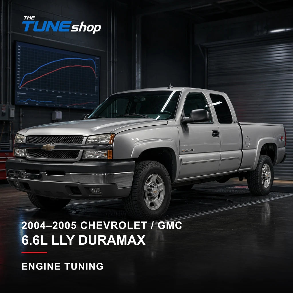 2004–2005 Chevrolet / GMC 6.6L LLY Duramax engine tuning by The Tune Shop