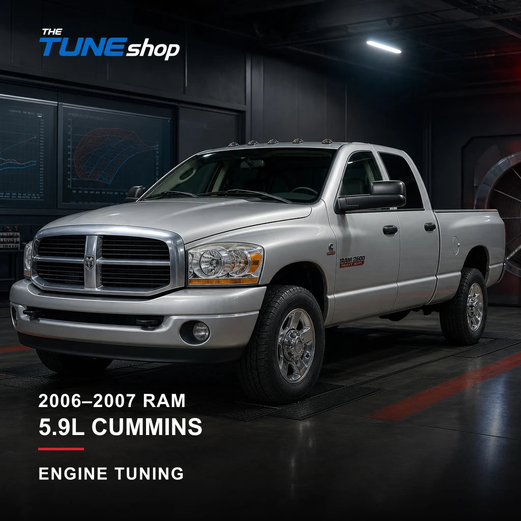 2006–2007 Ram 5.9L Cummins engine tuning by The Tune Shop