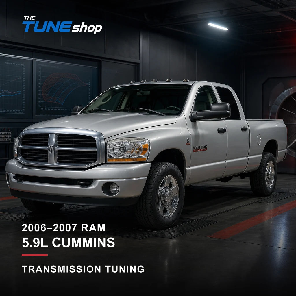 2006–2007 Ram 5.9L Cummins transmission tuning by The Tune Shop