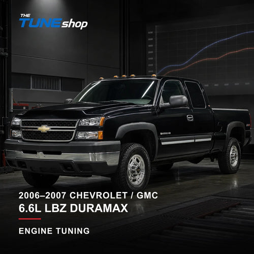 2006–2007 Chevrolet / GMC 6.6L LBZ Duramax engine tuning by The Tune Shop