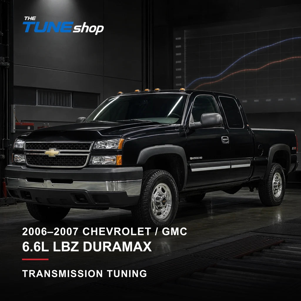 2006–2007 Chevrolet / GMC 6.6L LBZ Duramax transmission tuning by The Tune Shop
