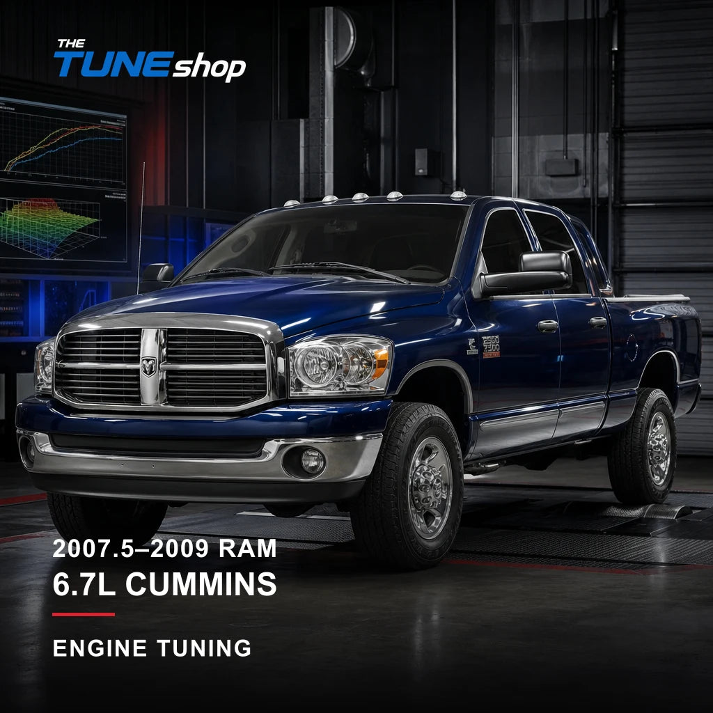 2007.5–2009 Ram 6.7L Cummins engine tuning by The Tune Shop