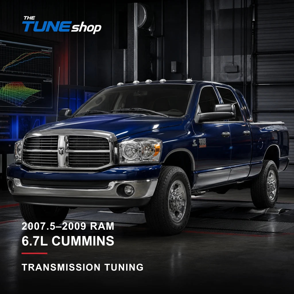 2007.5–2009 Ram 6.7L Cummins transmission tuning by The Tune Shop