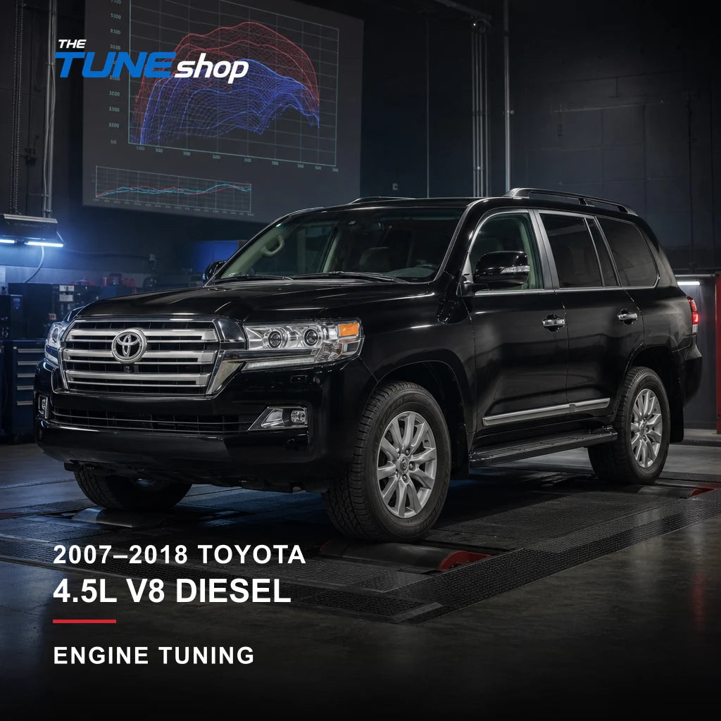 2007–2018 Toyota 4.5L V8 Diesel engine tuning by The Tune Shop