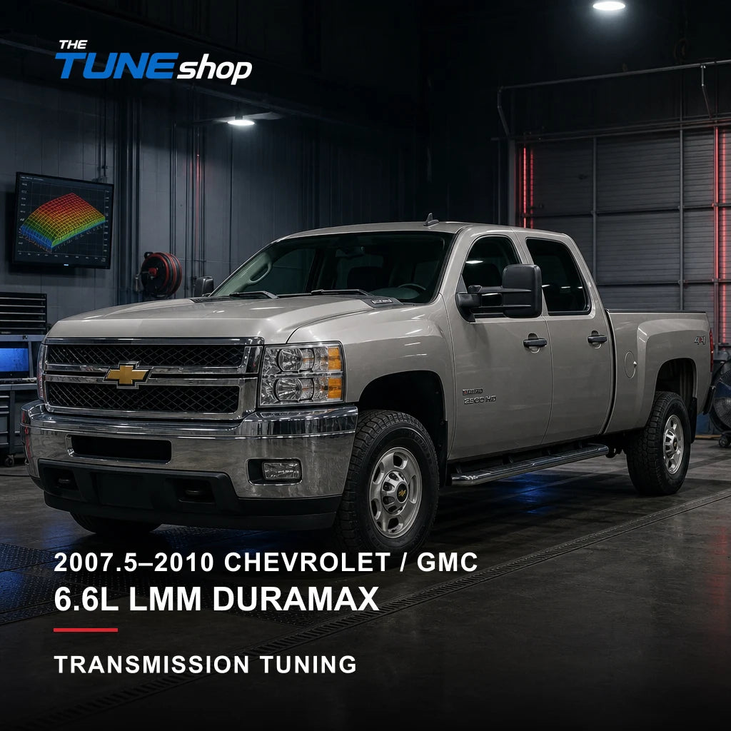 2007.5–2010 Chevrolet / GMC 6.6L LMM Duramax transmission tuning by The Tune Shop
