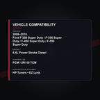 2008–2010 Ford 6.4L Power Stroke Diesel Super Duty tuning vehicle compatibility