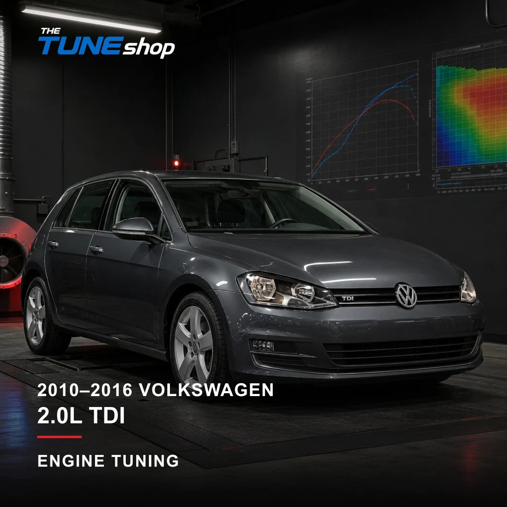 2010–2016 Volkswagen 2.0L TDI engine tuning by The Tune Shop
