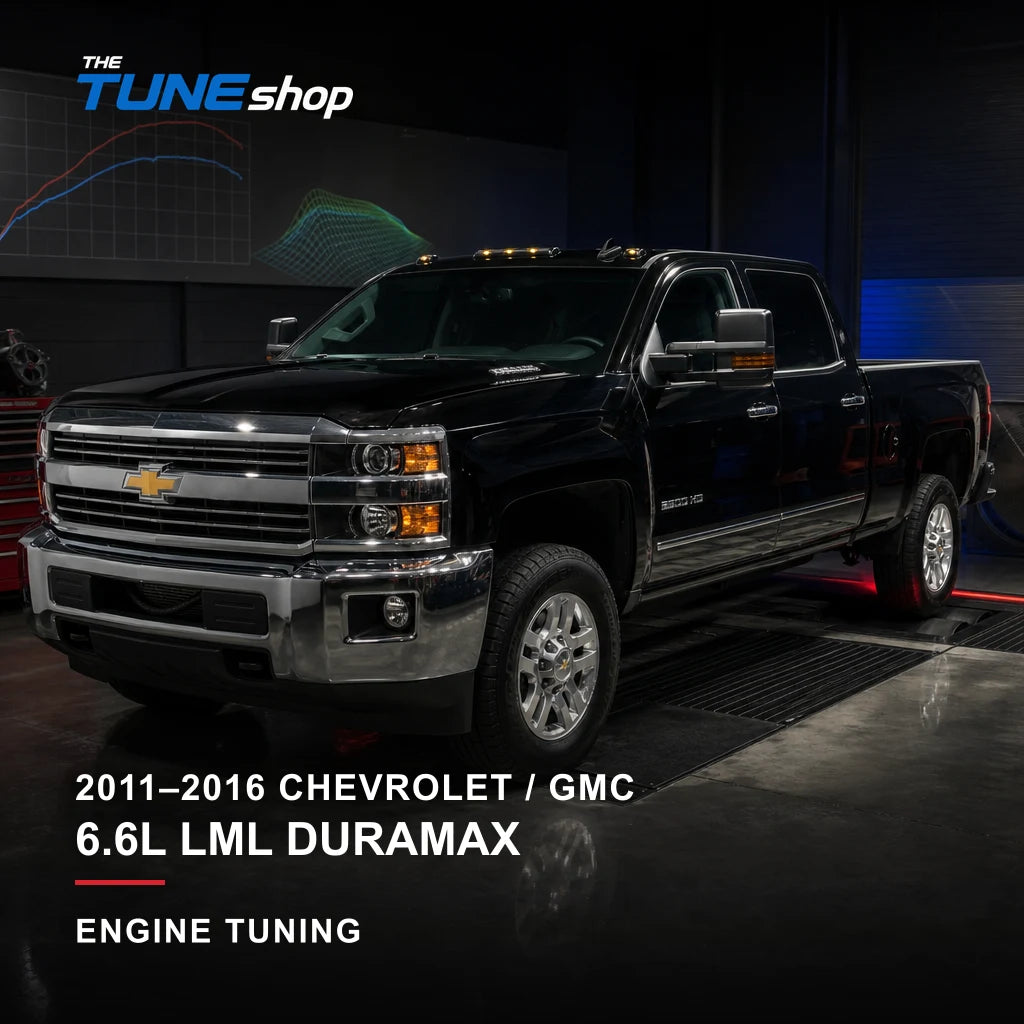 2011–2016 Chevrolet / GMC 6.6L LML Duramax engine tuning by The Tune Shop