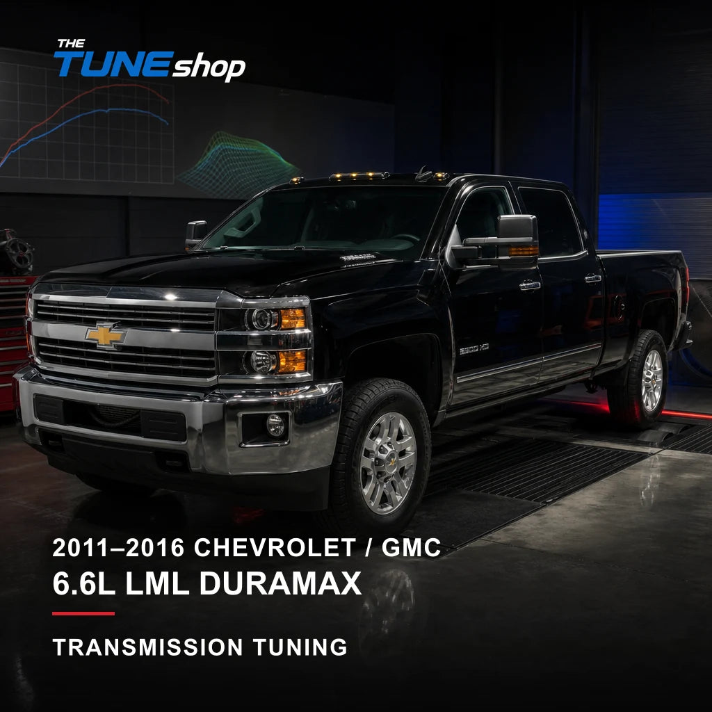 2011–2016 Chevrolet / GMC 6.6L LML Duramax transmission tuning by The Tune Shop
