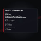 2013–2024 Mopar ZF8HP Transmission Tuning vehicle compatibility