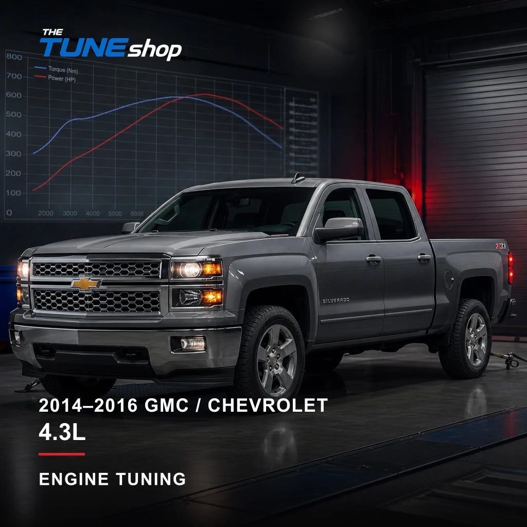 2014–2016 GMC / Chevrolet 4.3L engine tuning by The Tune Shop