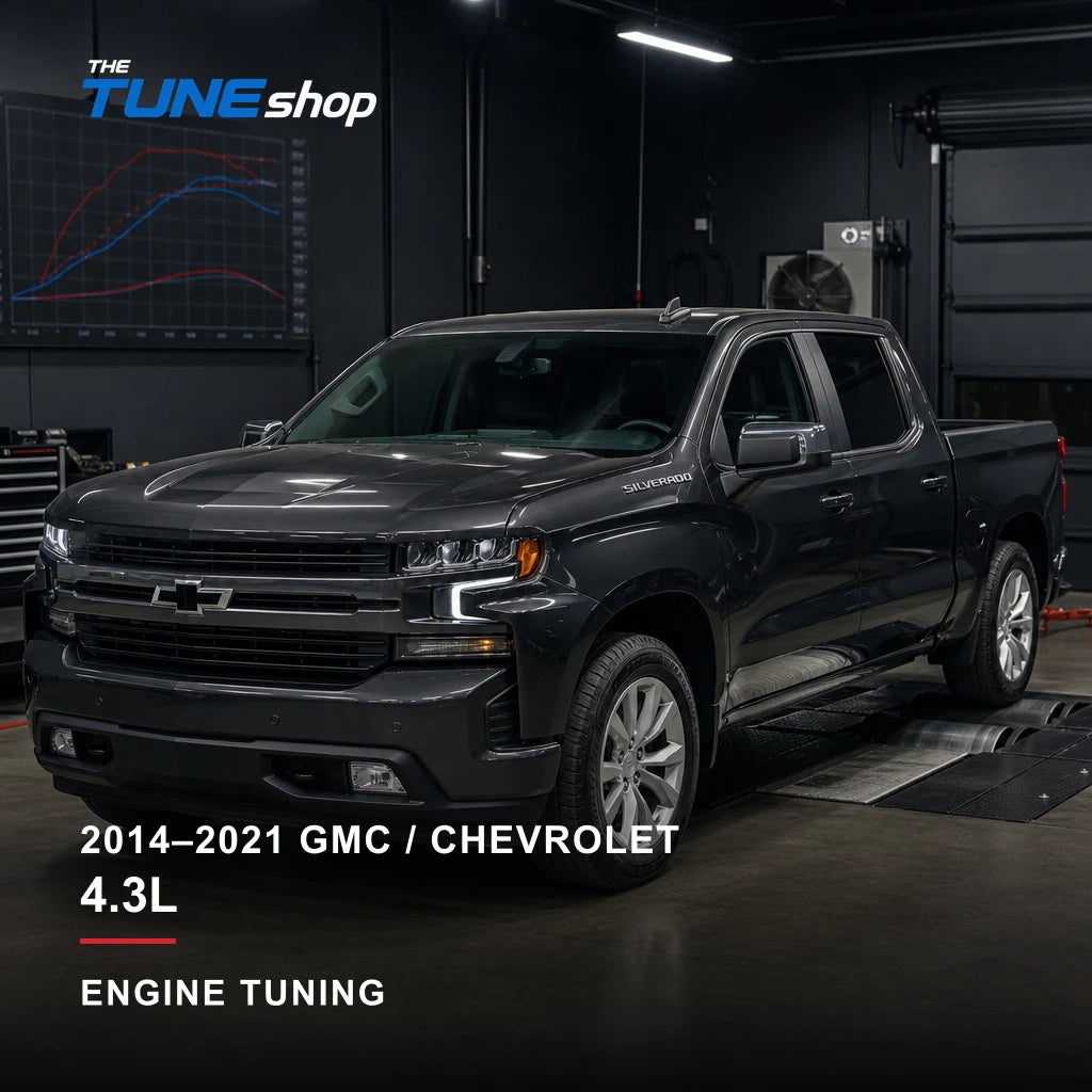 2014–2021 GMC / Chevrolet 4.3L engine tuning by The Tune Shop