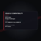 2015–2018 Dodge Challenger tuning vehicle compatibility
