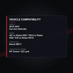 2016–2021 Can-Am Defender engine tuning vehicle compatibility