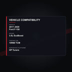 2017–2020 Ford F-150 10R80 Transmission Tuning vehicle compatibility