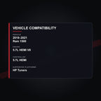 2019–2021 Ram 1500 tuning vehicle compatibility