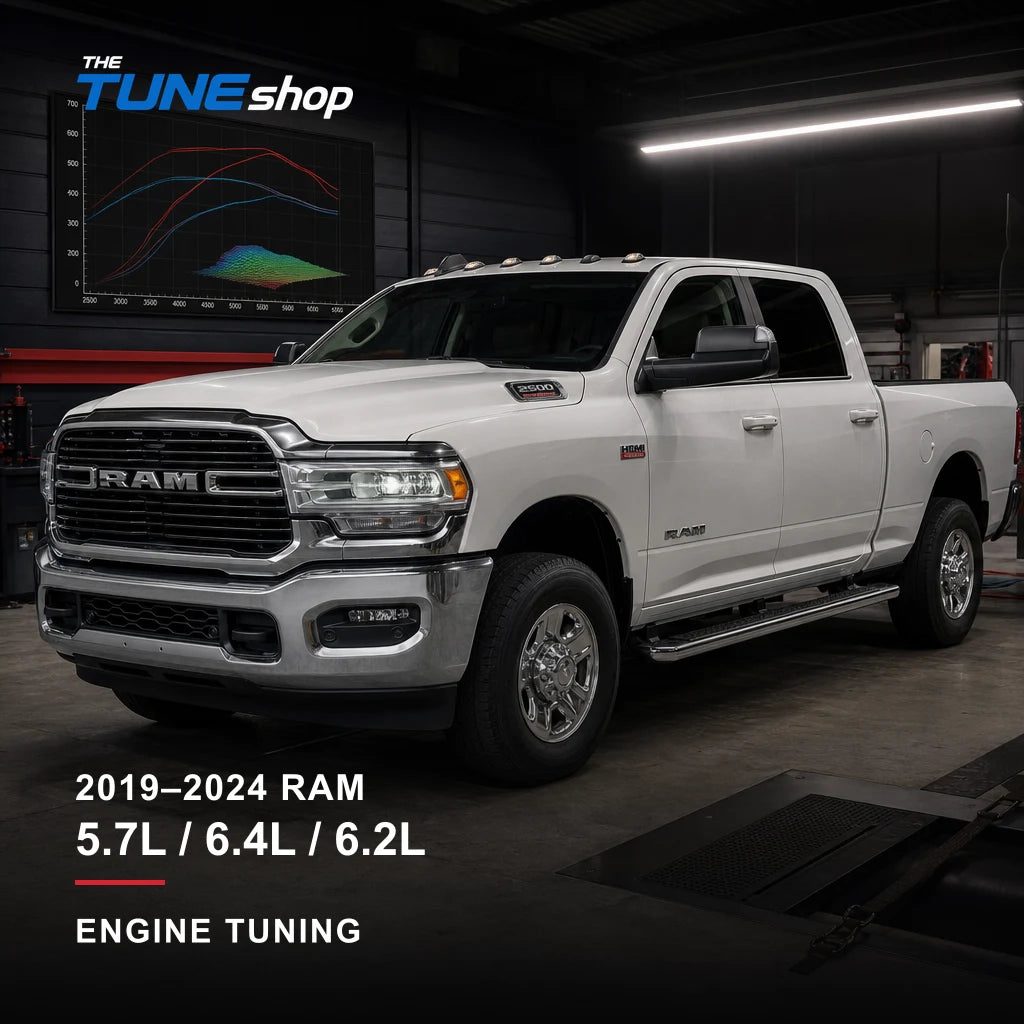 2019–2024 Ram 5.7L / 6.4L / 6.2L engine tuning by The Tune Shop