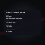 2019–2024 Ram 5.7L / 6.4L / 6.2L tuning vehicle compatibility