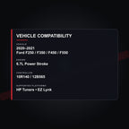 2020–2021 Ford 6.7L Power Stroke tuning vehicle compatibility