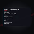 2020–2022 Chevrolet 3.0L LM2 Duramax tuning vehicle compatibility