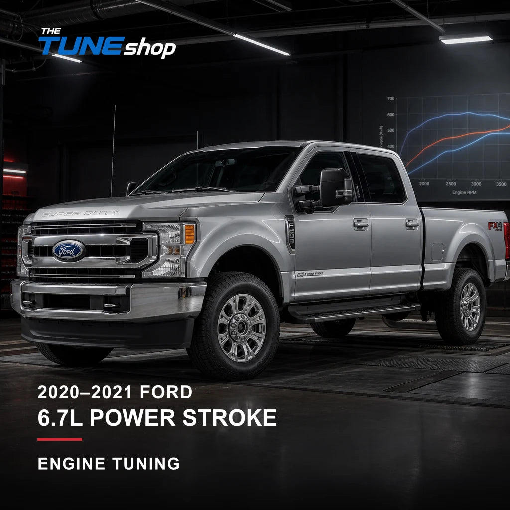2020–2021 Ford 6.7L Power Stroke engine tuning by The Tune Shop