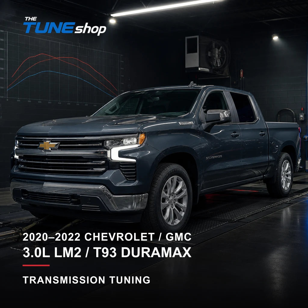 2020–2022 Chevrolet / GMC 3.0L LM2 / T93 Duramax transmission tuning by The Tune Shop