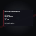 2021–2022 Can-Am 1.0L / 0.9L tuning vehicle compatibility