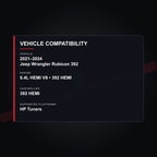 2021–2024 Jeep Wrangler Rubicon 392 tuning vehicle compatibility