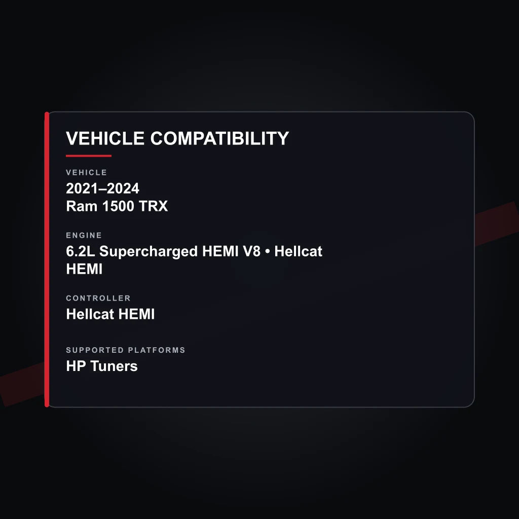 2021–2024 Ram 1500 TRX tuning vehicle compatibility