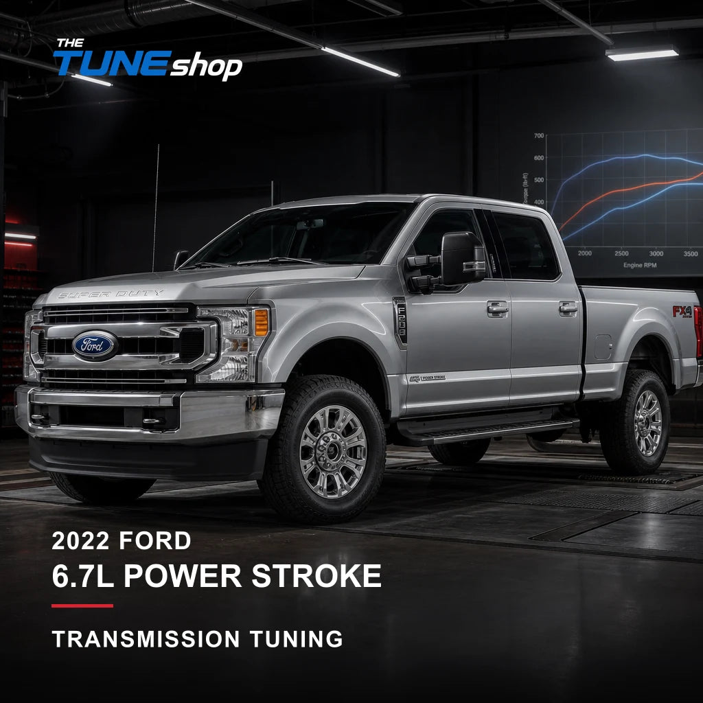 2022 Ford 6.7L Power Stroke transmission tuning by The Tune Shop