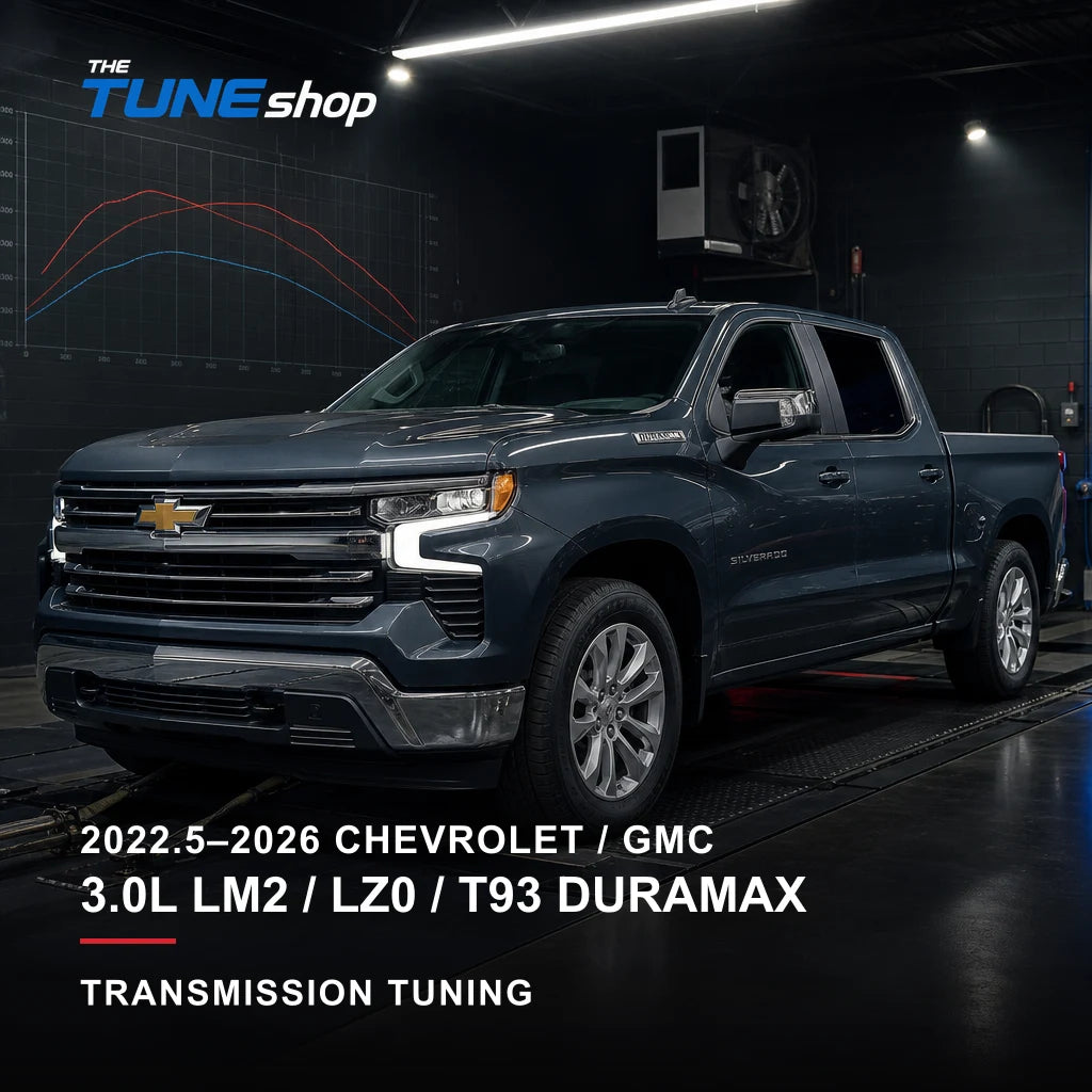 2022.5–2026 Chevrolet / GMC 3.0L LM2 / LZ0 / T93 Duramax transmission tuning by The Tune Shop