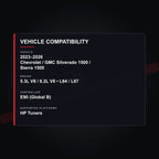 2023–2026 Chevrolet / GMC Silverado 1500 / Sierra 1500 tuning vehicle compatibility
