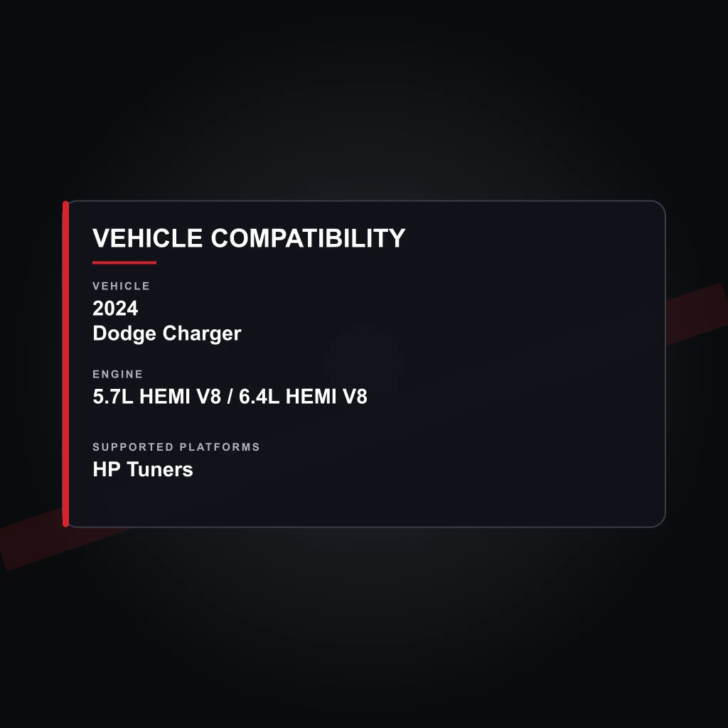 2024 Dodge Charger tuning vehicle compatibility