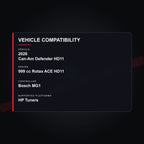 2026 Can-Am Defender HD11 engine tuning vehicle compatibility