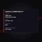 2008–2013 Chevrolet Corvette C6 6.2L Engine Tuning vehicle compatibility