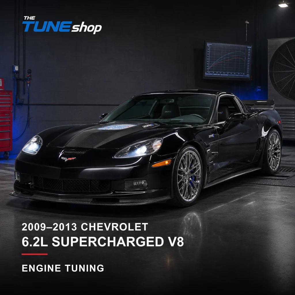 2009–2013 Chevrolet Corvette C6 ZR1 6.2L Engine Tuning by The Tune Shop