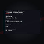 2015–2016 Chevrolet Corvette C7 Z06 Engine Tuning vehicle compatibility