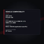 2005–2010 Chrysler 300 HEMI Engine Tuning vehicle compatibility