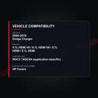 2006–2010 Dodge Charger HEMI Engine Tuning vehicle compatibility