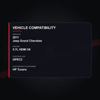 2011 Jeep Grand Cherokee 5.7L HEMI Engine Tuning vehicle compatibility