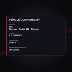 2011 Chrysler 300 / Dodge Charger 5.7L HEMI Engine Tuning vehicle compatibility