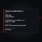 2005–2008 Dodge Magnum HEMI Engine Tuning vehicle compatibility