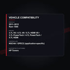 2011–2012 Ram 1500 Gas Engine Tuning vehicle compatibility